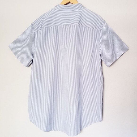 Cozy Earth Men's XXL Coastal Comfort Short Sleeve Button Down Shirt Linen $150 - Picture 8 of 15